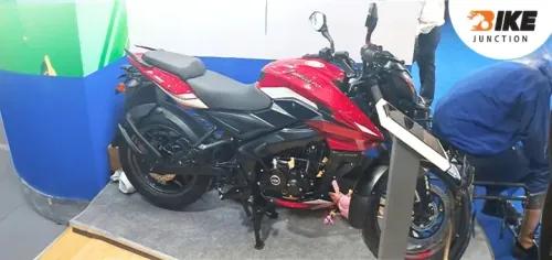 Bajaj Showcases Pulsar NS160 - An Ethanol Engine Motorbike