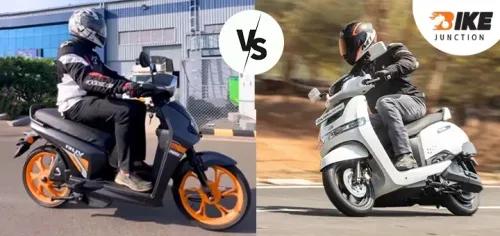 TVS iQube vs BGauss RUV350: Which EV is Better For Daily Commutes?