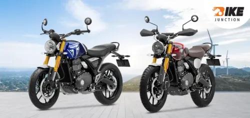 Save Rs 10,000 on Triumph Speed 400 and Scrambler 400X