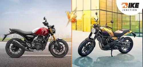 Battle of the Titans: Triumph Speed 400 vs Royal Enfield Guerrilla 450