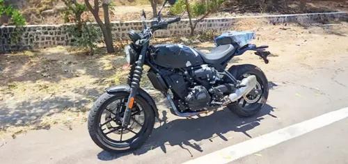 The Naked Himalayan Version: Royal Enfield Guerrilla 450 Spotted In India!
