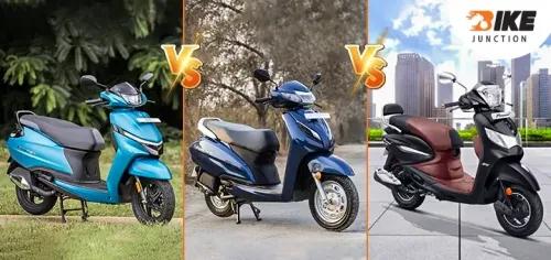 TVS Jupiter 110 vs Hero Pleasure Plus vs Honda Activa 6G: Which Scooter Reigns Supreme?