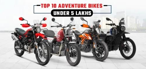 Top 10 Adventure Bikes Under 5 Lakh In India 