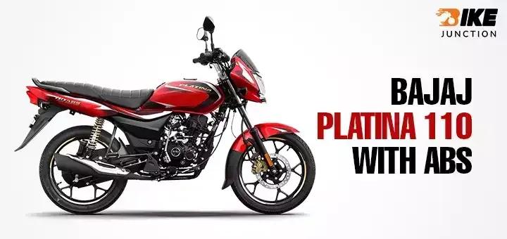 Bajaj Auto launched 2023 Bajaj Platina 110 ABS