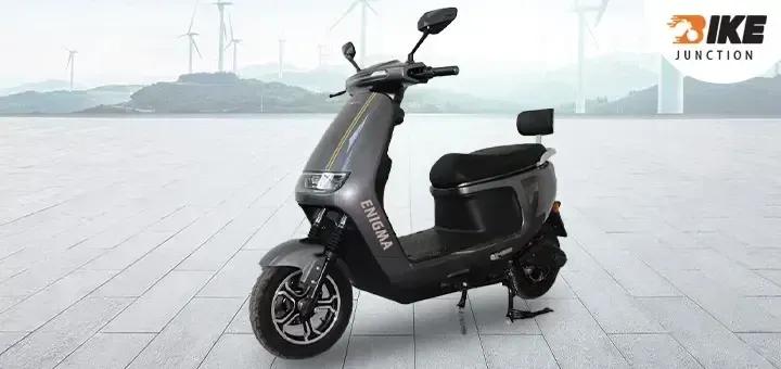 New Enigma Electric Scooter Launched At Rs 1.05L