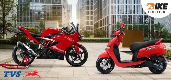 TVS Motor Sales Report For July 2023 Records A 4% Rise In Total Sales