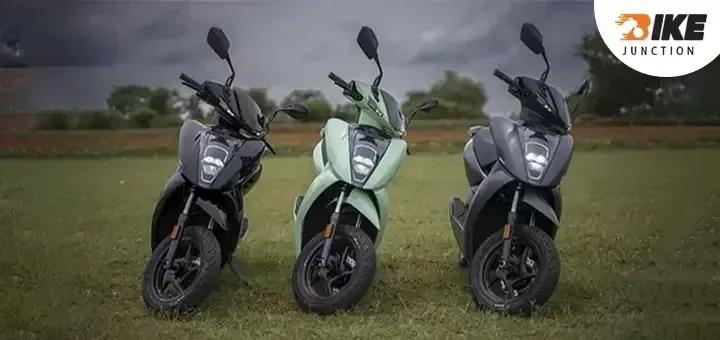 Ather Launches Three New 450 E-Scooters in India, Priced at Rs. 1.29 lakh Onwards