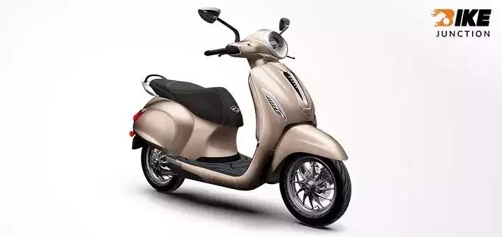 Bajaj Chetak Electric Scooter-30k Units Sold in 2022