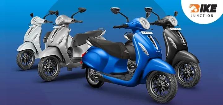 All-New Bajaj Chetak Blue 3202 Launched in India: Priced at Rs. 1,15,018