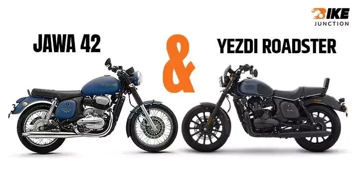 Jawa 42 & Yezdi Roadster Gets New Colour Options for 2023