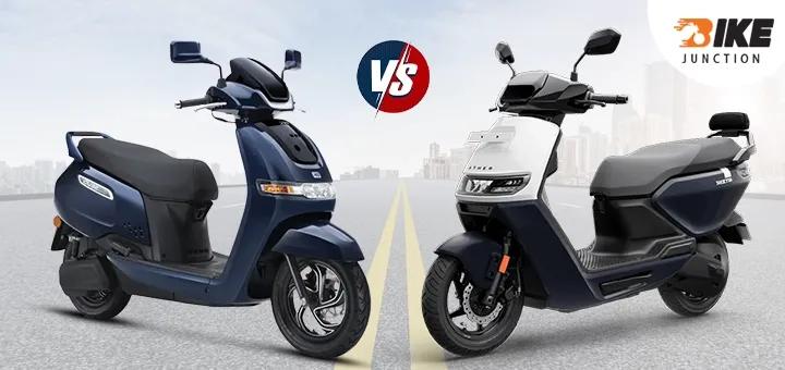 TVS iQube ST Vs Ather Rizta Z: A Showdown Among Budget-Friendly Scooters 