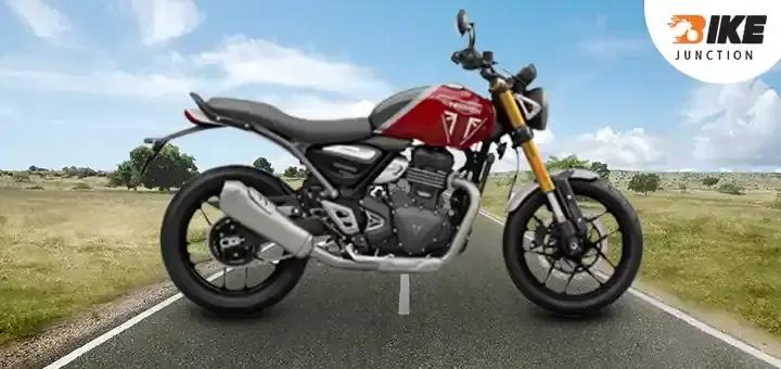 This December, Get a Discount Of Rs. 10,000 on the Triumph Speed 400 