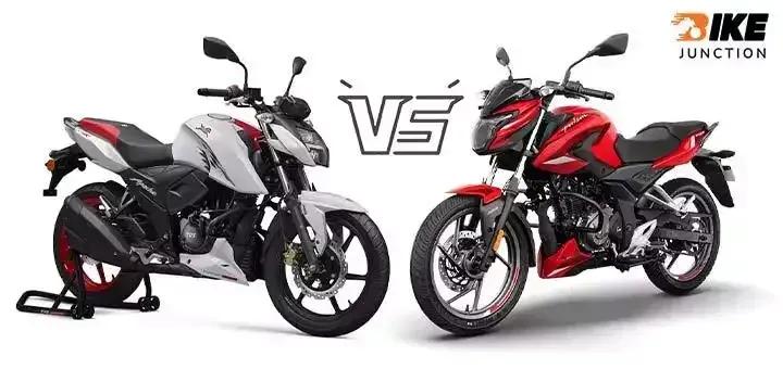 Pulsar P150 vs TVS Apache RTR 160: Comparison Test and Review