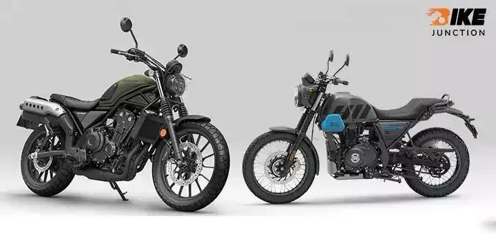 Ultimate Comparison Battle: Royal Enfield Scram 411 VS Honda CL300 With Images