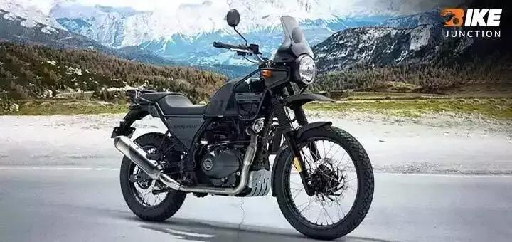 RE Snow Chain On Tires Of Himalayan 450 Spied In Ladakh