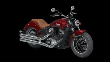 Indian Scout Maroon Metallic