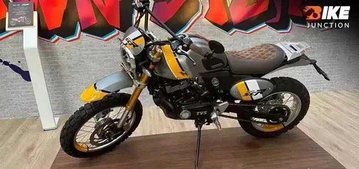 TVS 225cc-350cc Bikes Under the Works, Announced the Premium Business Head!