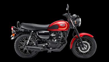 Kawasaki W175 Candy Persimmon Red