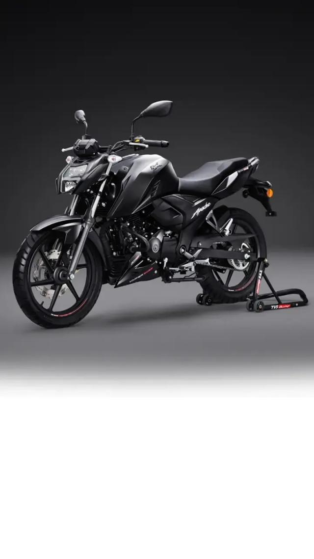 TVS Launched Apache RTR 160 Dark Edition