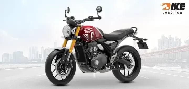 Triumph Speed 400 Reveals its Accessory Package