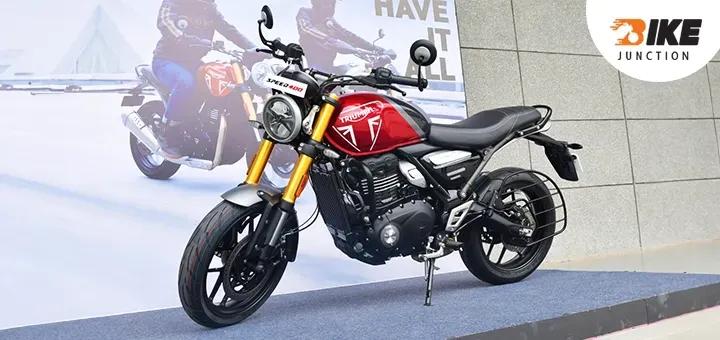 Bajaj may soon introduce two new 400cc Triumph motorcycles