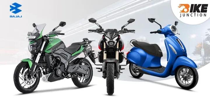 Bajaj Two-Wheeler Sales May 2024: 3,05,482 Units Sold, Declined By 1%