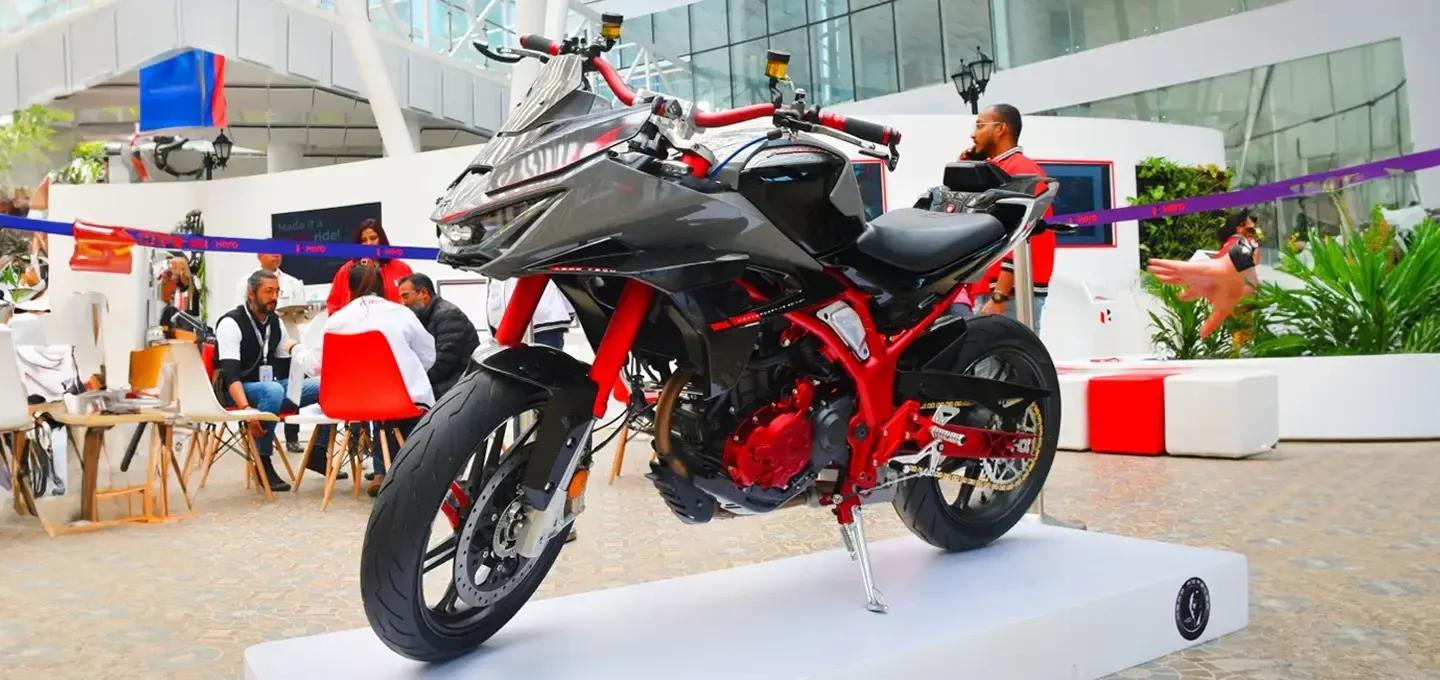 Hero Karizma CE showcased at Hero World 2024