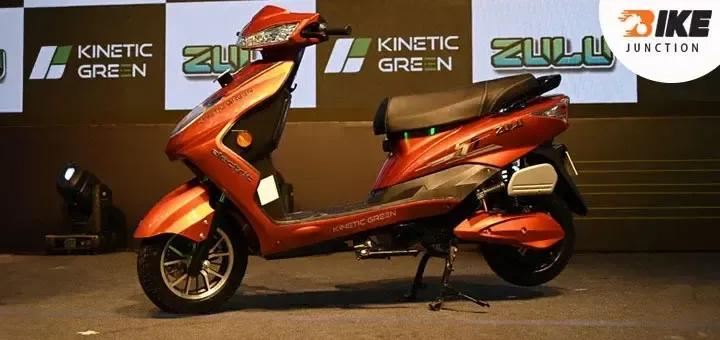 New Electric Scooter Kinetic Green Zulu Recently Launched in India