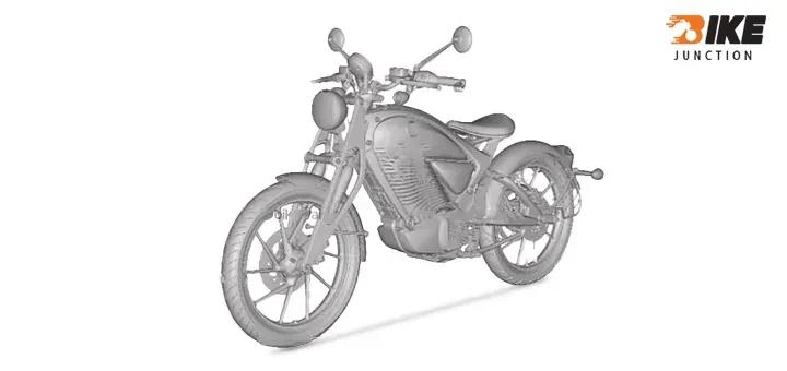 Patent Images of Royal Enfield Electric Bike Revealed: Named ElectriK01!