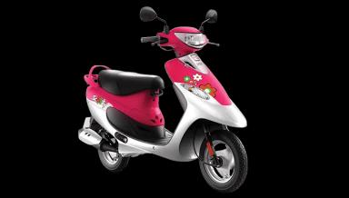 TVS Pep Plus Princess Pink