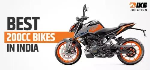 Best 200cc bikes in India for mileage and performance in 2022