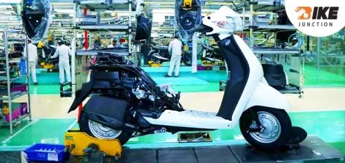Honda Motorcycle Started Production of the Upcoming Activa EV Scooter