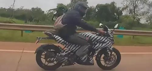 2024 Bajaj Pulsar N250: Spotted Testing With USD Forks | Expected To Launch Soon