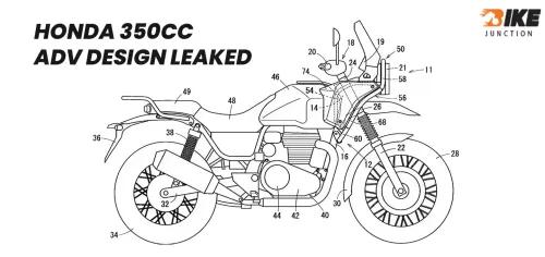 Honda New 350cc Off Road Bike Design Leaked: Check Aesthetics & Features