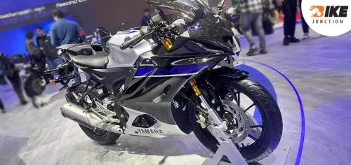Yamaha R15 M Carbon Edition Revealed AT Bharat Mobility Expo