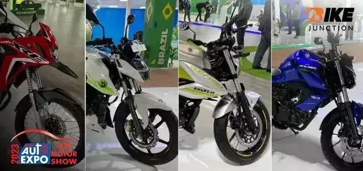 Auto Expo 2023: All the Top Ethanol-Powered Bikes Revealed