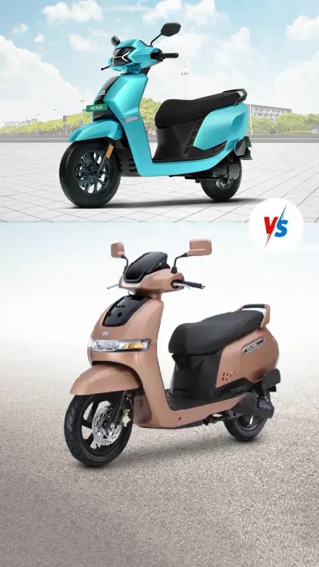 Comparison Between Ampere NXG VS TVS Iqube ST Electric Scooter