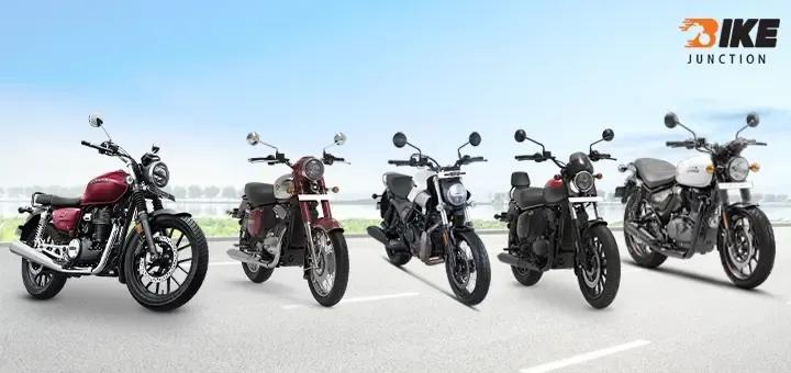 Best 5 Affordable 350-450CC Bikes in India - Price & Features Details