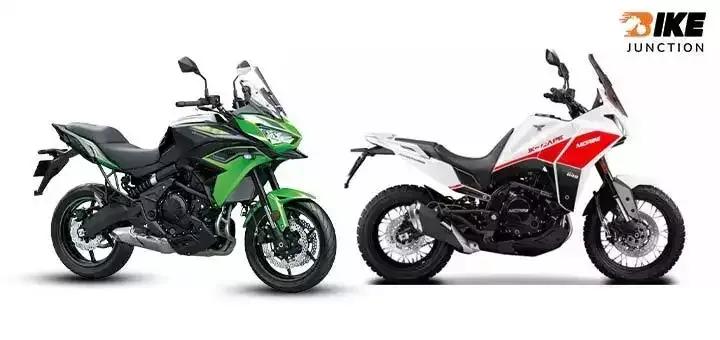 Specification comparison for Moto Morini X-Cape 650 and Kawasaki Versys 650