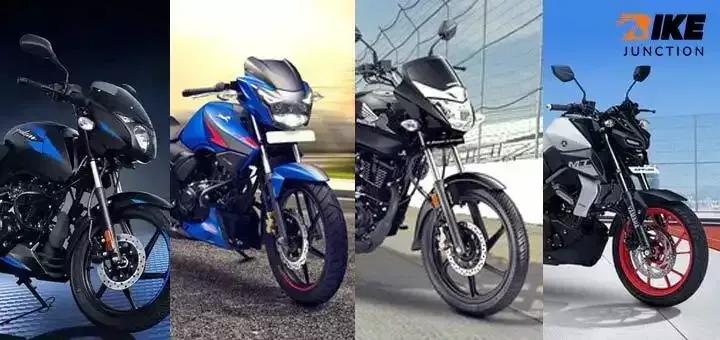 Top 10 Bikes Ranging From 150 to 200cc: Sales And Growth Comparison