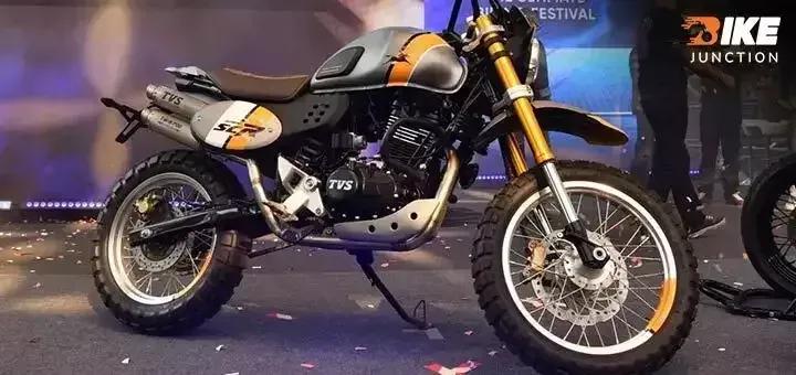 TVS Ronin Custom Editions Breaks over in India at TVS Motosoul