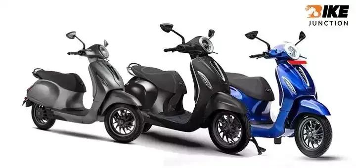 2023 Bajaj Chetak Now Available in 3 New Colour Options