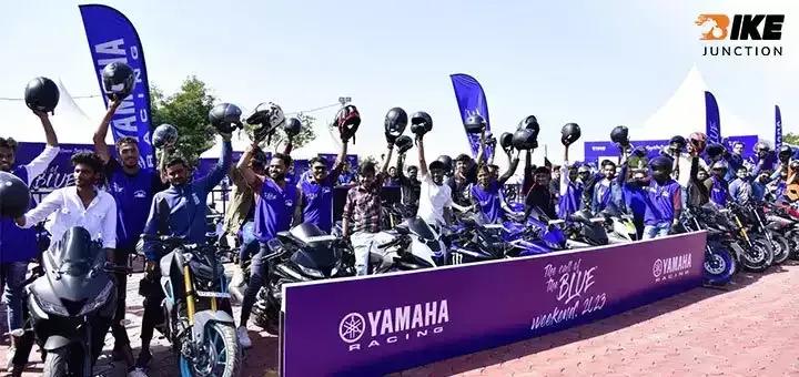 Call of the Blue: Yamaha’s Motorcycle Event in Indore