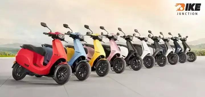 Ola Records the Highest Number of Electric Scooter Units Sales in April 2023