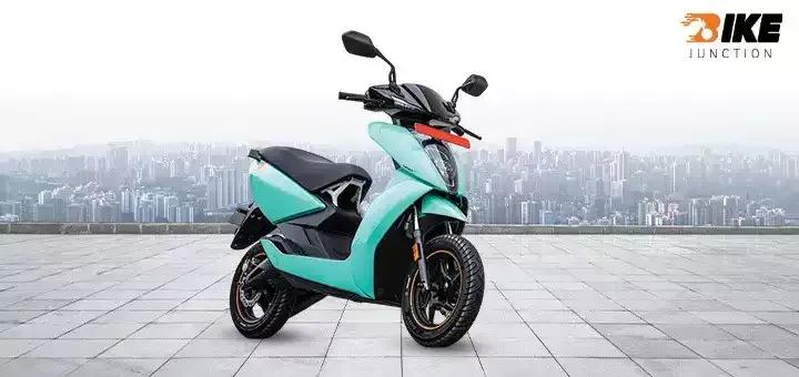 Indian EV Company Ather to Launch a New Electric Scooter — Ather 450S