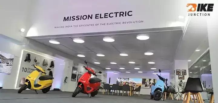 Ola Electric Opens a Record Breaking 500th Showroom in India