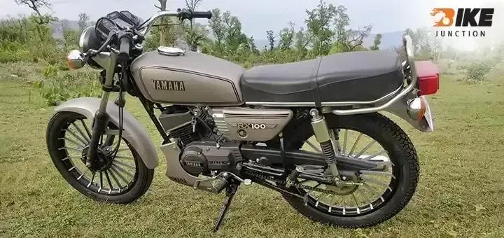 The Iconic Yamaha RX 100 Restored in a New Design