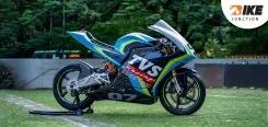 TVS Unveils Apache RTE: India's First Electric Racing Motorcycle